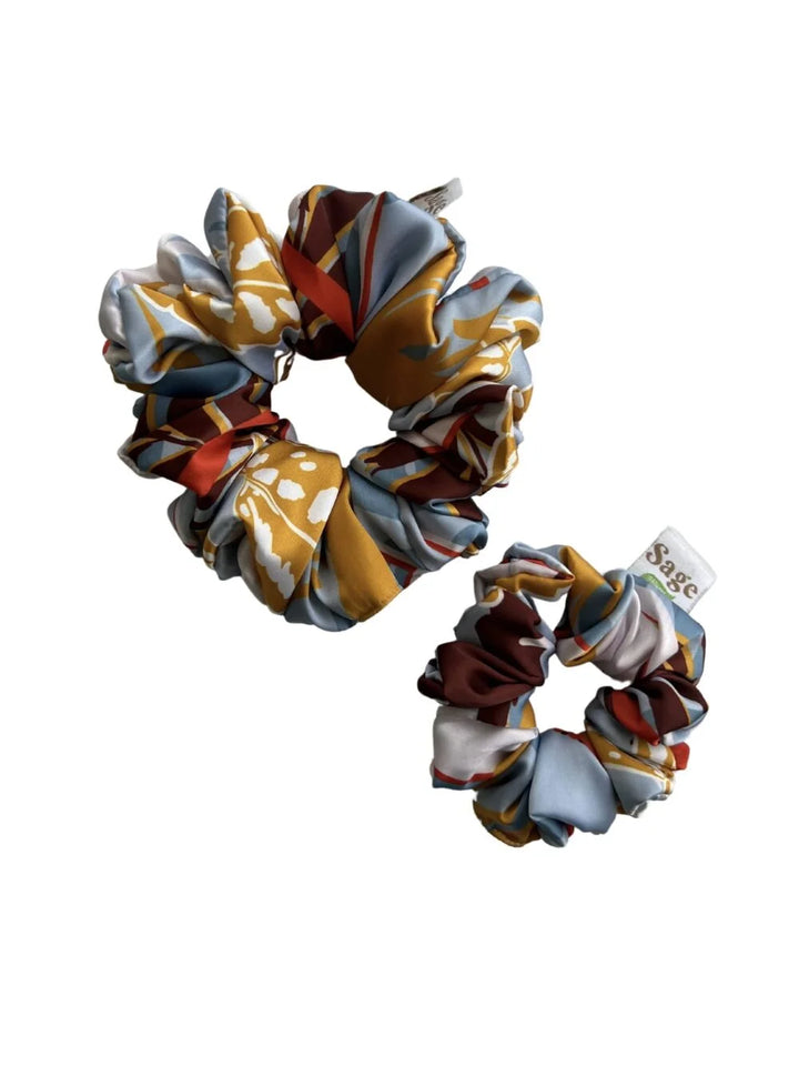 Satin Silk Scrunchie - Luna