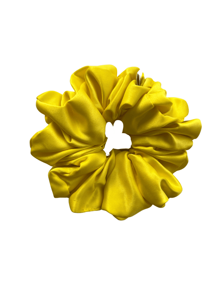 Satin Scrunchie - Banana