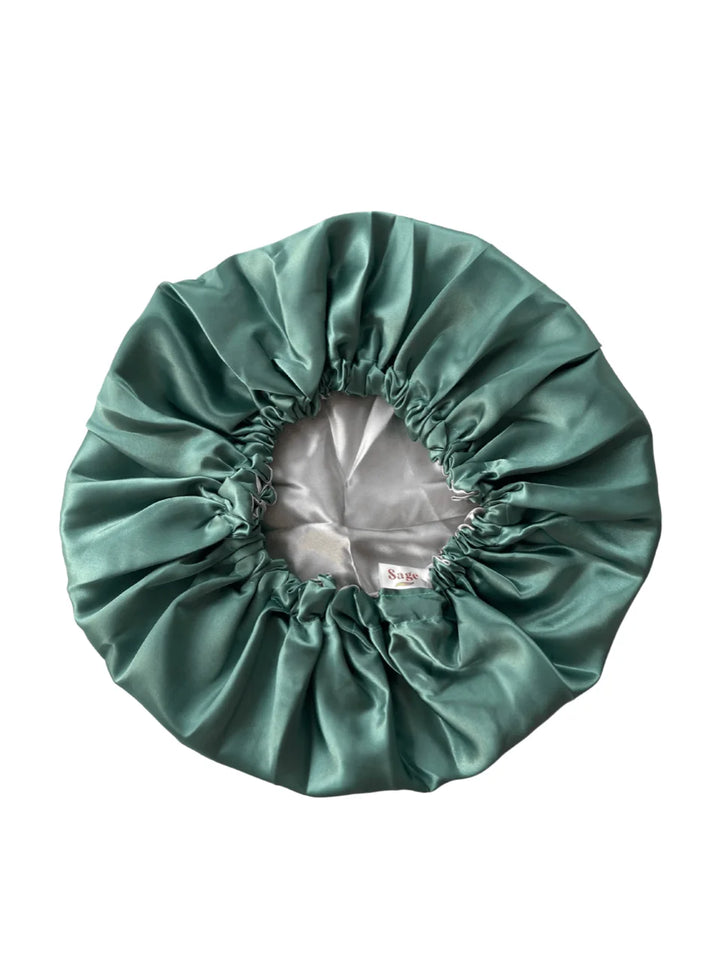 Satin  Bonnet - Small Ruffles