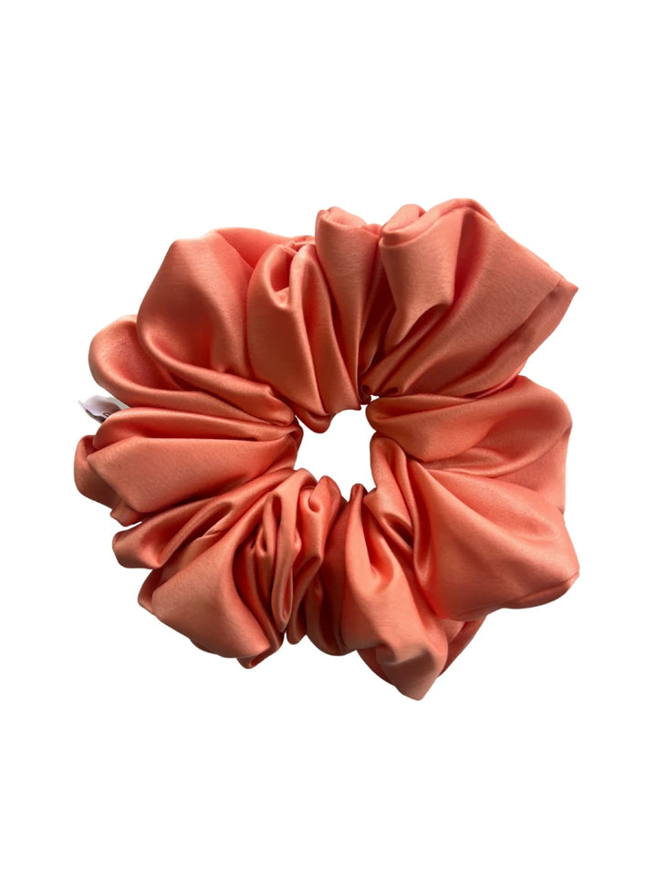 Satin Scrunchie - Peach