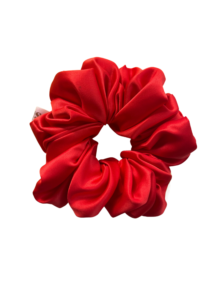 Satin Scrunchie - Cherry