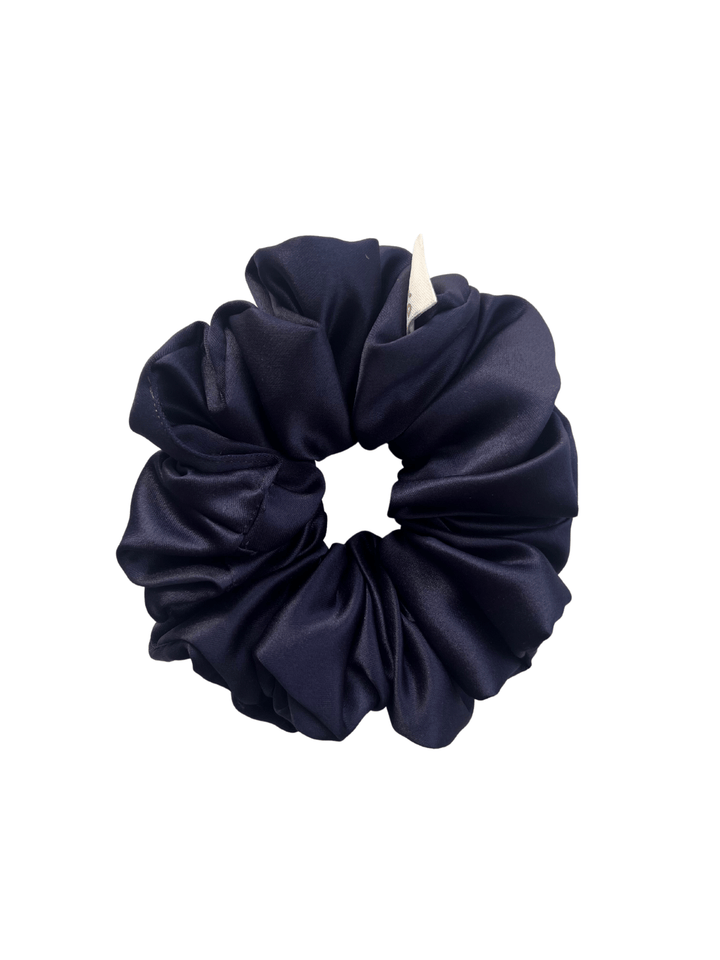 Satin Scrunchie - Navy