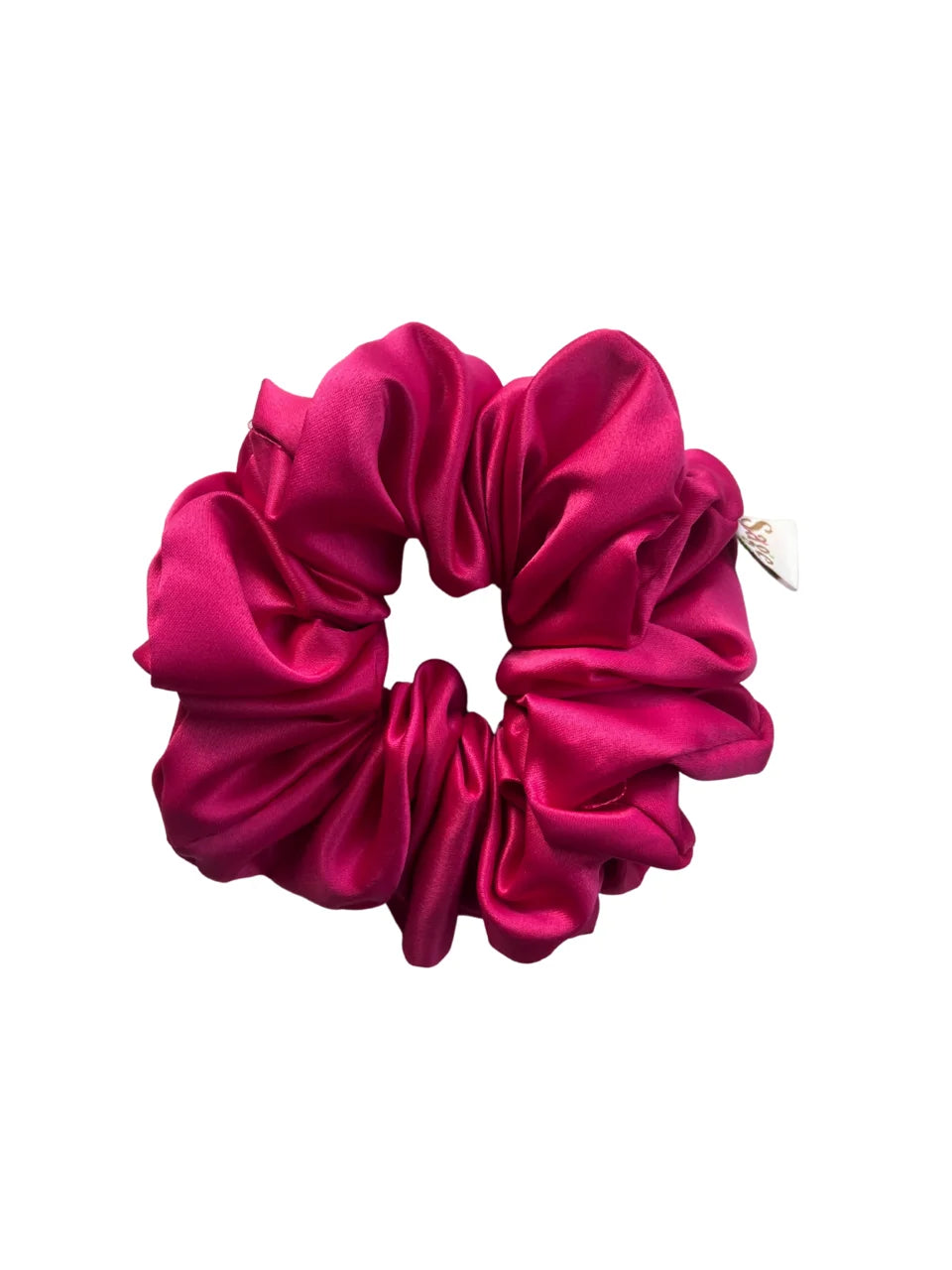 Satin Scrunchie - Fuschia
