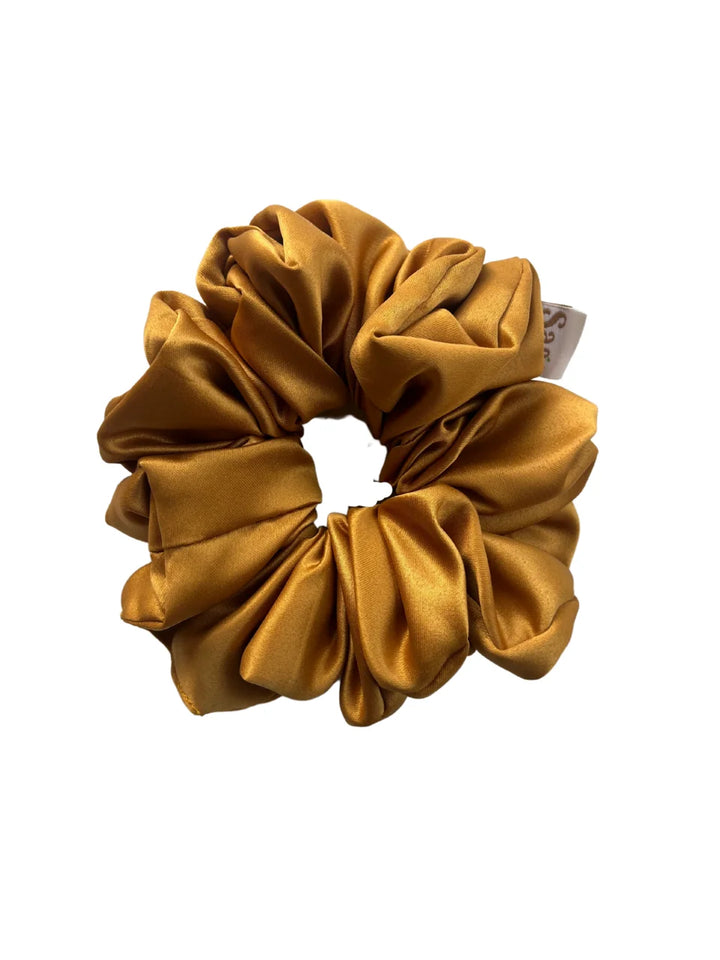 Satin Scrunchie - Gold