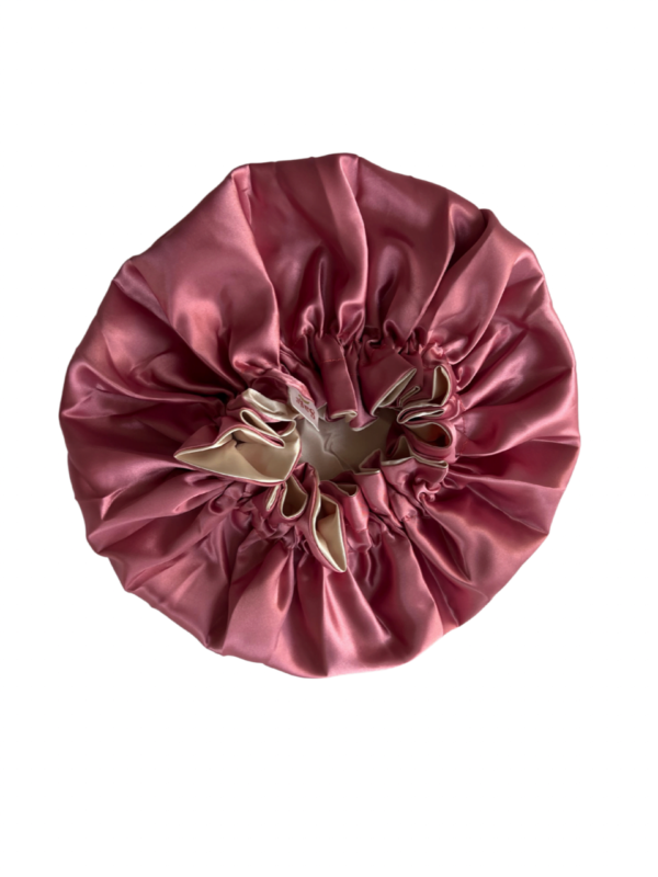 Satin Bonnet - Large Ruffles