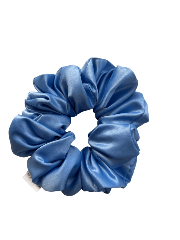 Satin Scrunchie - Sky